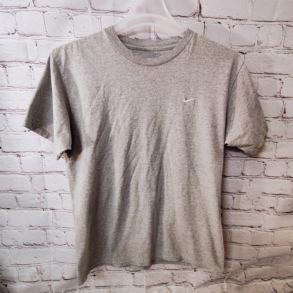 Nike Vintage Heather Grey Swoosh 2000 T Shirt XL Well Worn